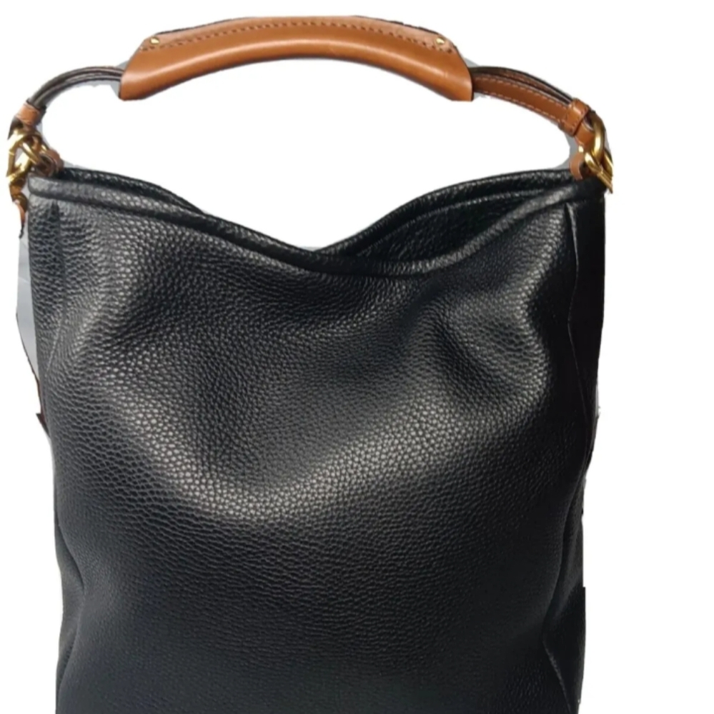 Marc By Marc Jacobs Soft Saddle Large Hobo Bag Black Leather Retail $468